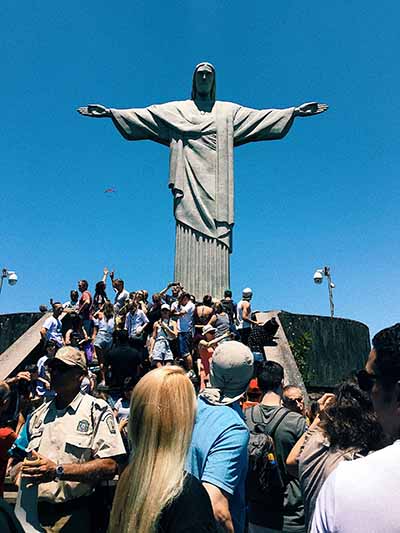 Tourist Places South America: Christ the Redeemer