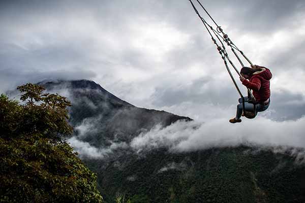 Tourist Places South America: Swing at the Edge of the World