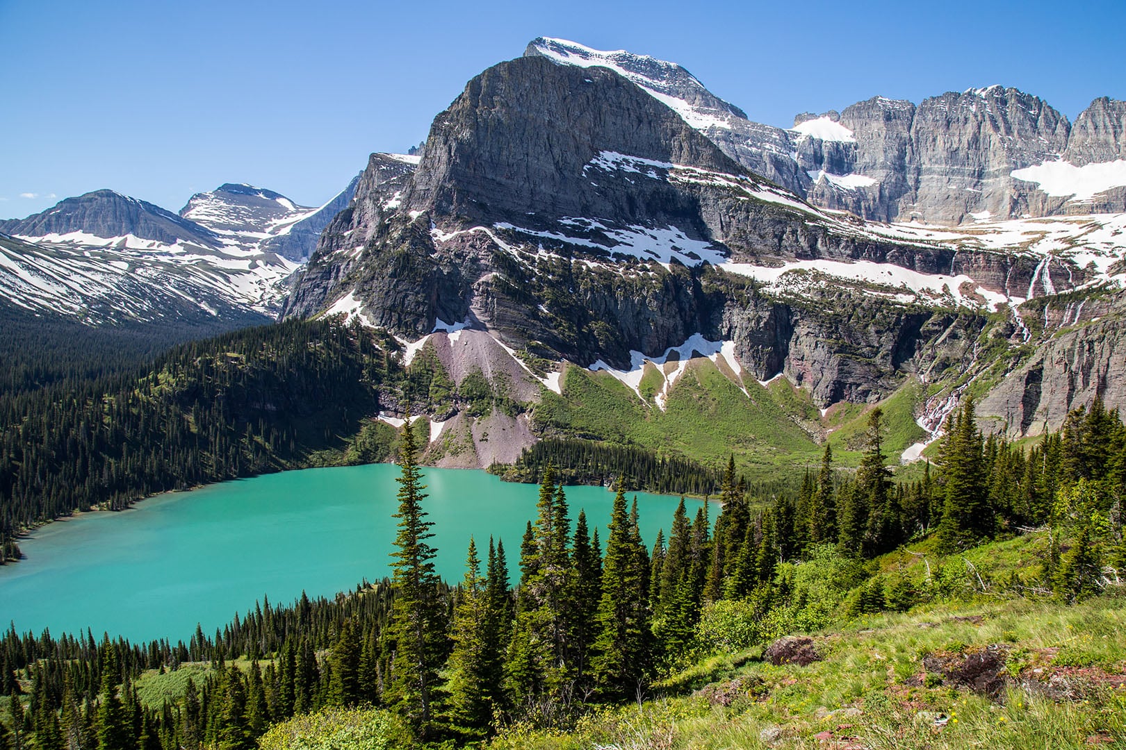 mountain west, glarcier national park