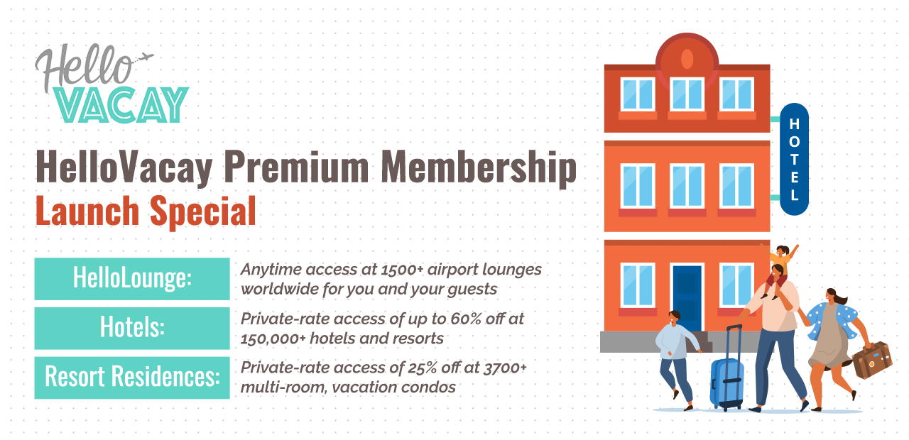 premium membership hellovacay