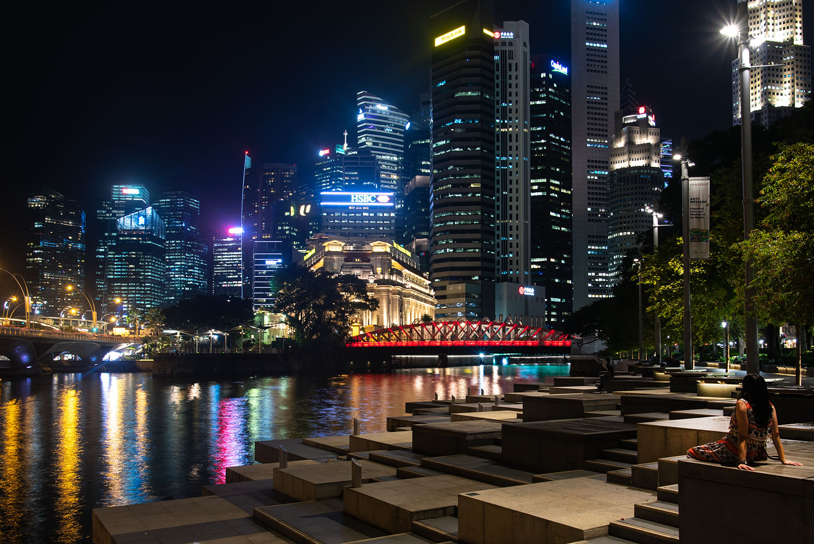 singapore at night