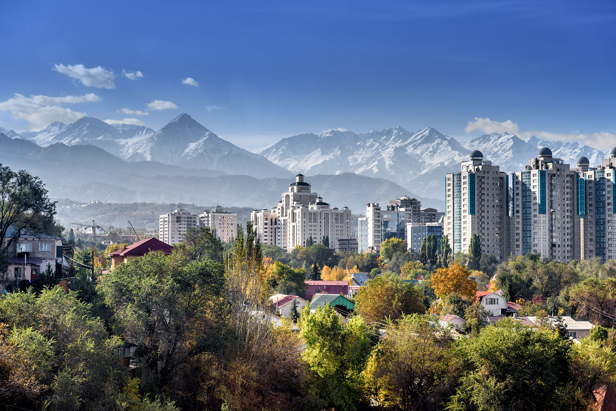 surprising hot spot Almaty city Kazakhstan